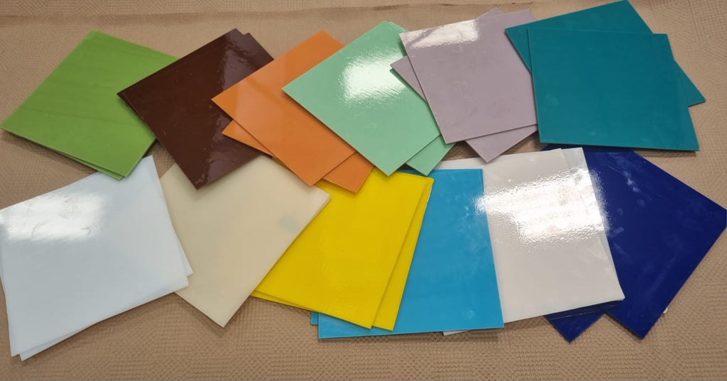 Paquete de Vidrio Surtido- colores solidos